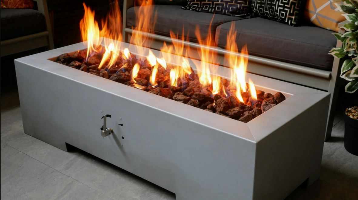 Rectangular Fire Pits, A Modern Take on Outdoor Ambiance