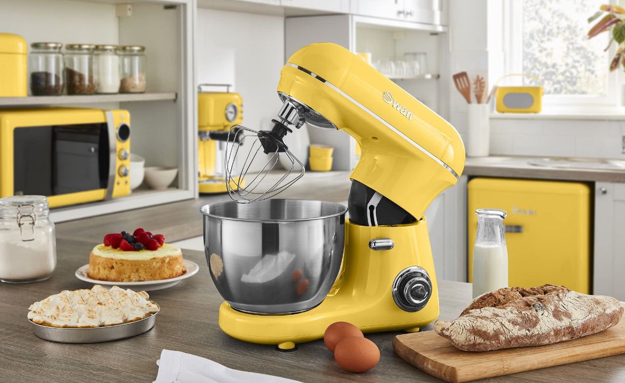 Swan Retro Stand Mixer, A Nostalgic Journey into the Heart of Your Kitchen