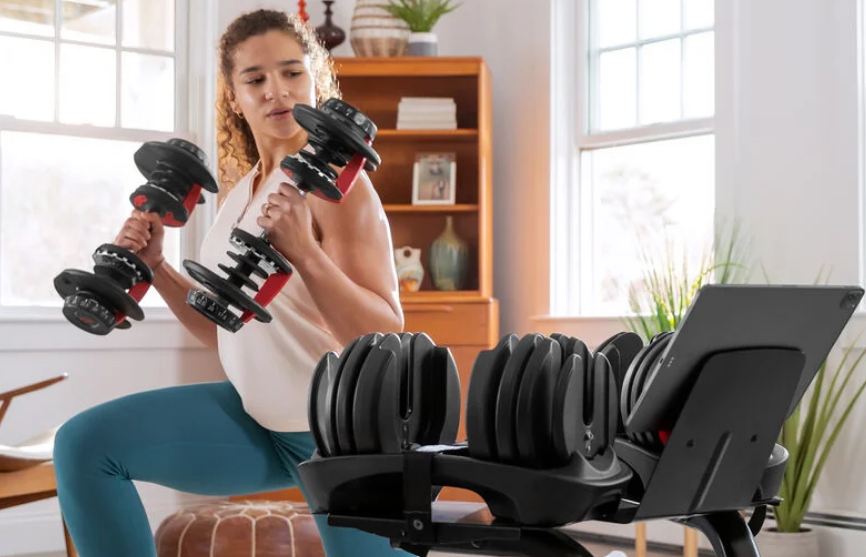 Bowflex SelectTech 552 Adjustable Dumbbells: The Ultimate Home Gym Solution for Strength and Convenience - Amazing Gadgets Outlet