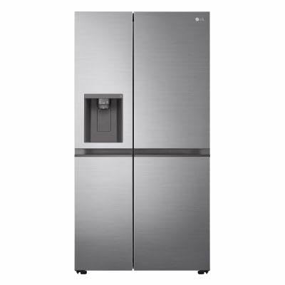 LG GSLV50PZXL E Rated 635L American Style Fridge Freezer, Plumbed.