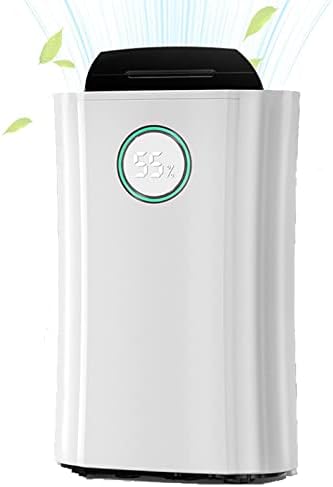 16L/24L/Day Dehumidifiers,Low Energy Dehumidifier and HEPA Air Purifier 2 in 1 w/ 5L Water Tank,Dehumidifier w/Digital Humidity Display,4 Mode,Laundry Drying and 24 Hour Timer,Green-1600sqft.