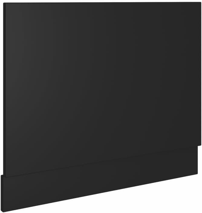 Aquariss 1700mm L Shape Bath Front Panel 18mm MDF Painting Matte Black Adjustable Height for Bathroom Soaking Tub.