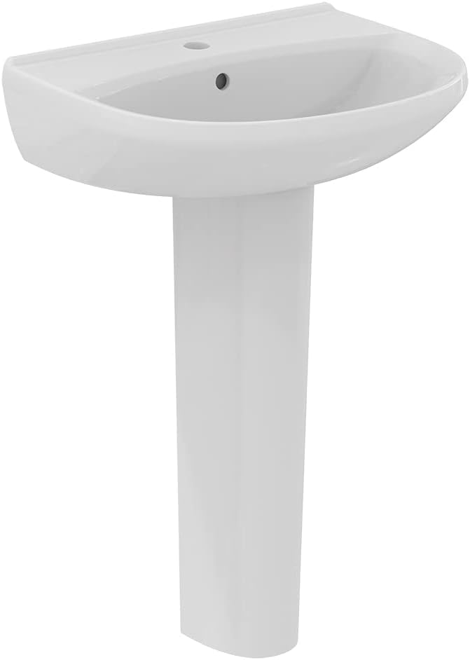 Ideal Standard Eurovit close coupled toilet with 6/4L flush cistern and soft close seat, E218301, White.