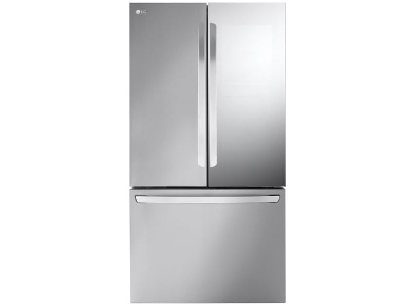 LG GMZ765STHJ InstaView™ Wifi Connected Plumbed Frost Free American Fridge Freezer in Stainless Steel.