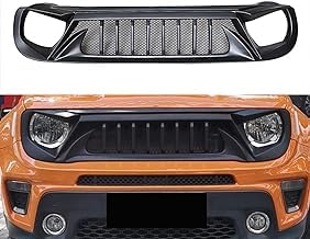 Car Front Bumper Radiator Grill for Je-ep Renegade 2015-2018,Bumper Grilles Replacement Mesh Grilles Waterproof Auto Accessories.