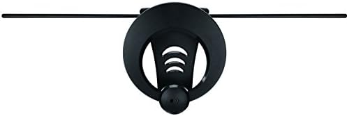 Antennas Direct ClearStream 4MAX UHF VHF Indoor Outdoor TV Antenna, Multi-Directional, 70+ Mile Range, 4K 8K UHD, NEXTGEN TV – w/ 20-inch Mast (Black).