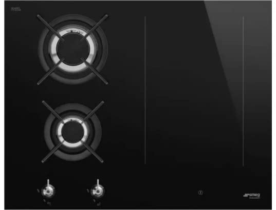 Combined induction and gas hob with 4 cooking zones from Smeg Classic - PM3643D.