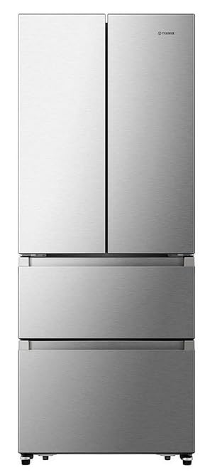 Teknix THFD17870X 418L 70cm French Door Fridge Freezer, Total No Frost - Stainless Steel.