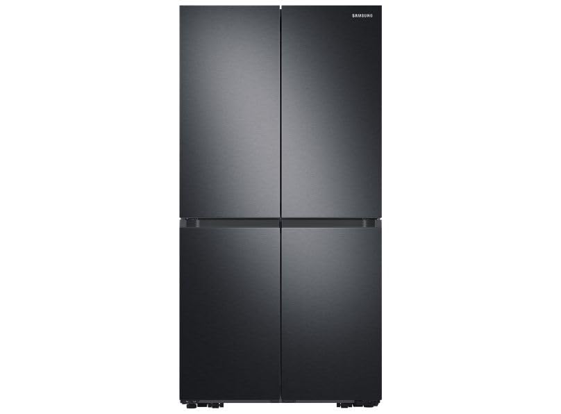 Series 9 French Style American Fridge Freezer with Beverage Center™ in Black.