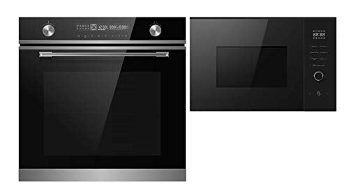 Cookology 72L Built-In Electric Oven & 25L Microwave Pack.