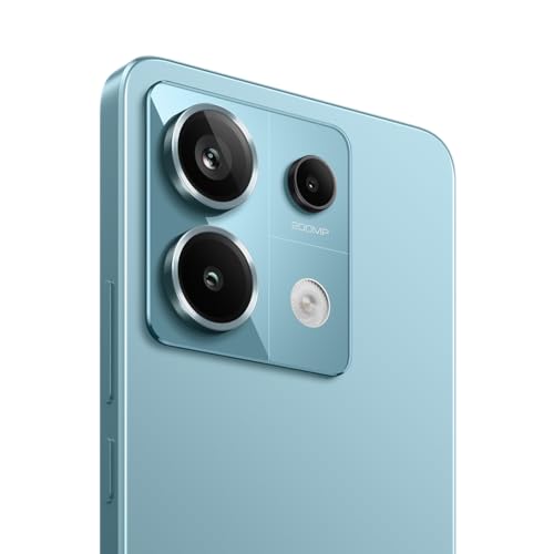 Xiaomi Redmi Note 13 Pro 5G Ocean Teal - Smartphone 8+256GB, Snapdragon 4nm processor, 200MP camera, 120Hz AMOLED display, 67W, 5100mAh, 3D curved display, (UK Version + 2-year Warranty).