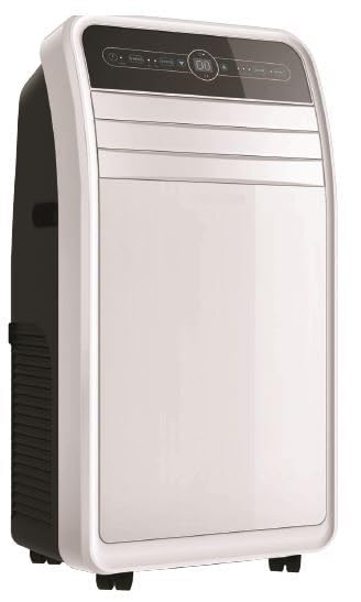 Brittmade 4-in-1 Compact Portable Air Conditioner 12000 BTU, Dehumidifier, Heater, Low Noise Fan, Remote Control, Timer, Installation Kit Included.