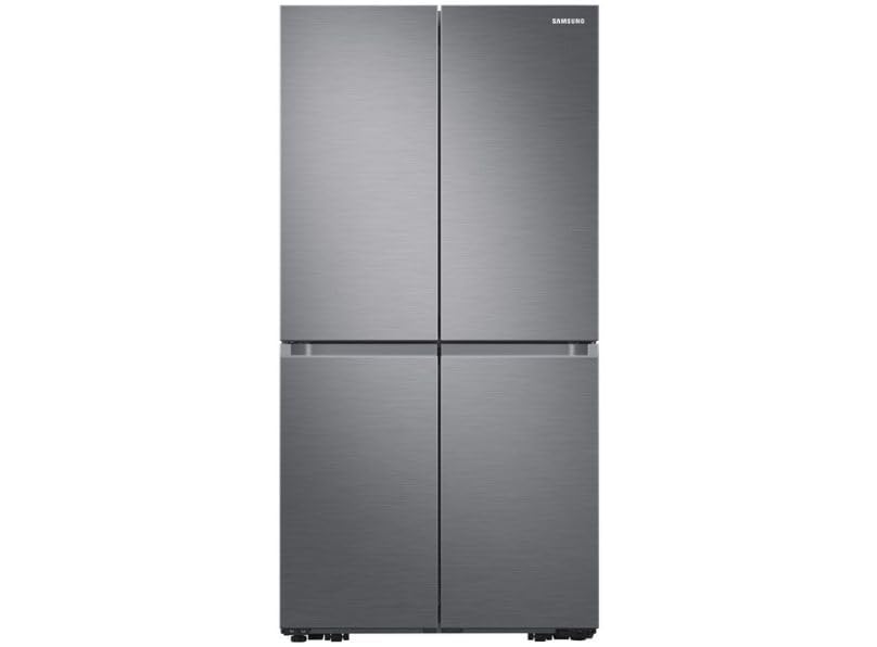 Series 9 French Style Fridge Freezer with Beverage Center™ in Matte Stainless.