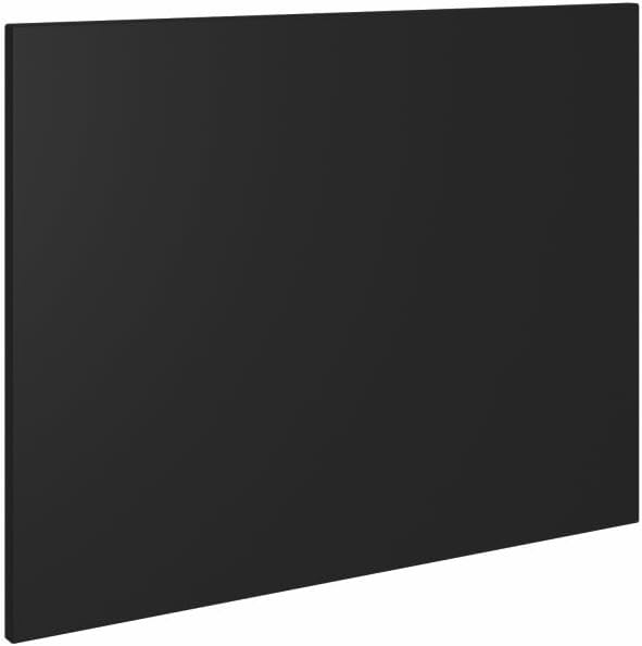 Aquariss 1700mm L Shape Bath Front Panel 18mm MDF Painting Matte Black Adjustable Height for Bathroom Soaking Tub.