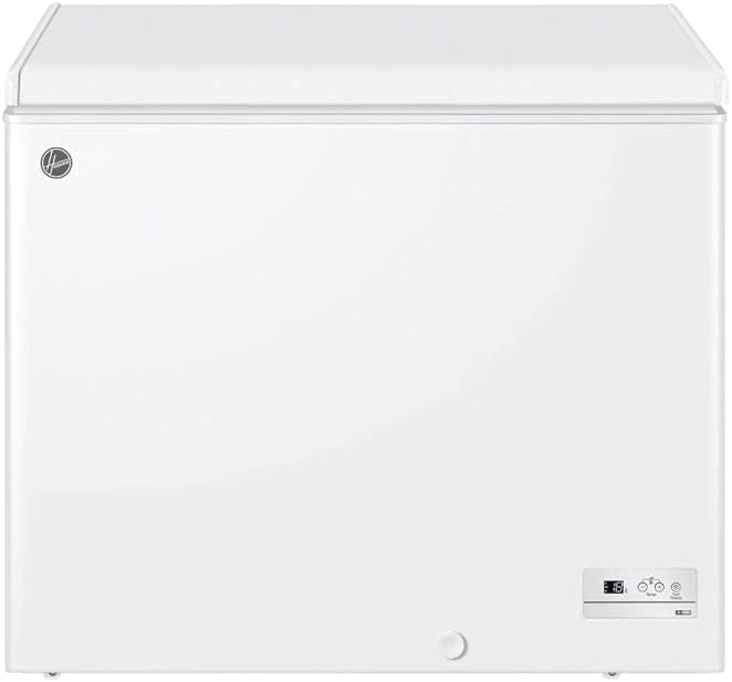 Hoover HHCH202EL Freestanding Medium Chest Freezer, 197L Total Capacity, Static, White.