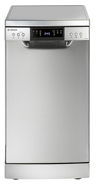 Teknix TFD455S 45cm 9 Place Freestanding Dishwasher - Stainless Steel.