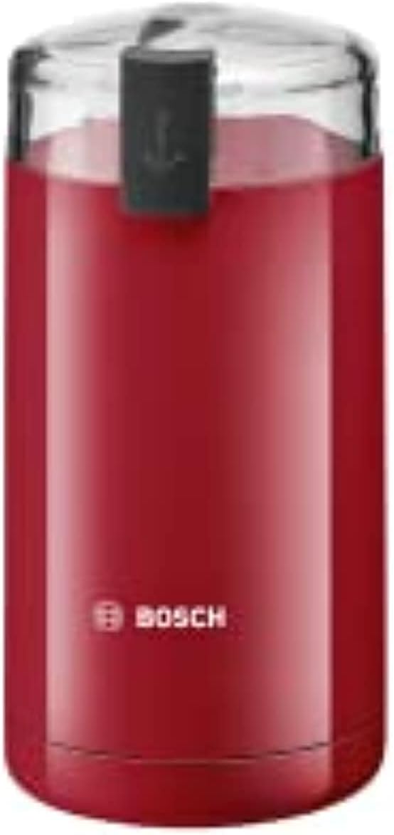 Bosch Coffee Electric Grinder with a Power of 180 W TSM6A014R, red.