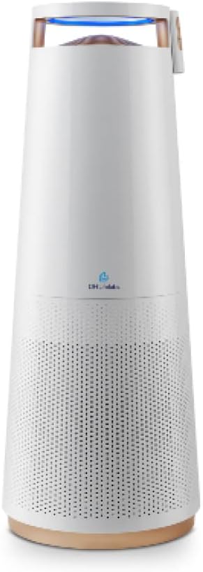 DH Lifelabs | Aaira + HEPA Hydrating Air Purifiers | HOCl Cleans Deodorizes & Moisturizes Air + H13 HEPA Filter for Allergies Pets | Eliminates 99.9% Bacteria Viruses Mould | Large Rooms Home.