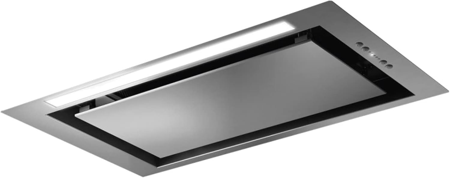 Elica Lane 52cm Canopy Cooker Hood - Stainless Steel.