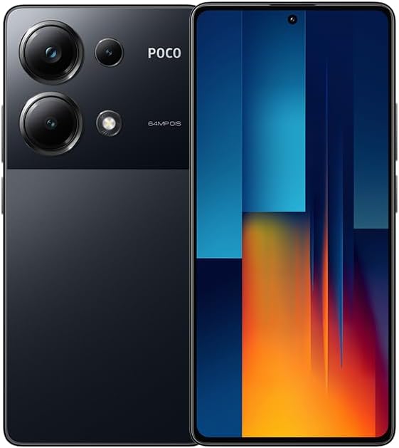 Xiaomi Poco M6 Pro Smartphone 12+512 GB, Black (UK Version + 2 Years Warranty).