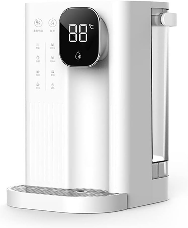 KAWAAI Instant Hot Water Dispenser, Mini Smart Water Dispenser, 3s Fast Boil, 5 Speed Temperature Adjustment, Adjustable Per 1°c, 3L Water Tank, Free Installation, for Living Room Office.