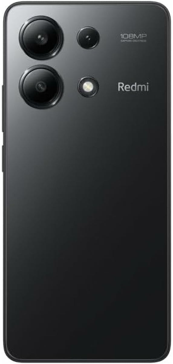 Xiaomi Redmi Note 13 8+256GB - Midnight Black (UK Version + 2 Year Warrenty).