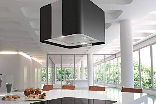 Airforce F181 45cm Premium Island Cooker Hood With Integra System - Black.