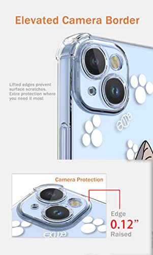 XINYEXIN Case for OPPO A74 5G / OPPO A54 5G, Painting Flower Pattern Clear Case Soft TPU Silicone Case Slim Shockproof Bumper Girl Women Phone Cover - Daisy.