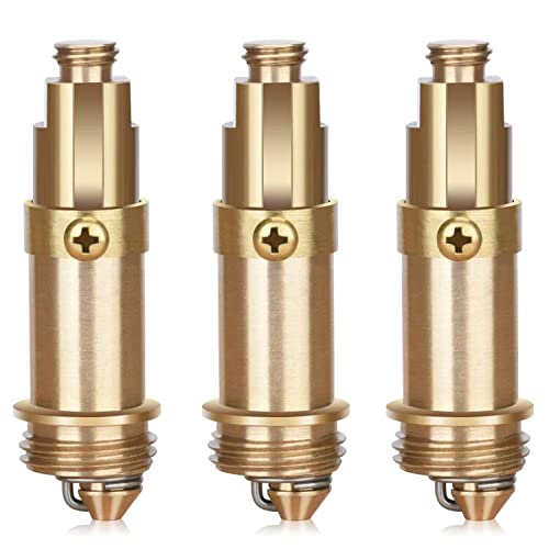 3 PCS Sink Bath Basin Waste Easy Pop Up Click Push Pop Up Internal Spring Brass Plug Bolt.