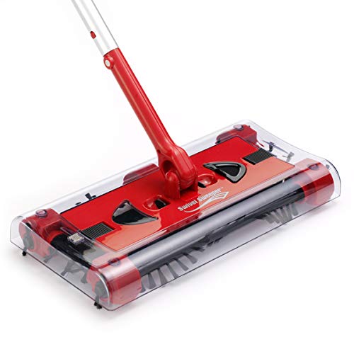 JML Swivel Sweeper - Battery-powered lightweight floor sweeper that gets everywhere!.