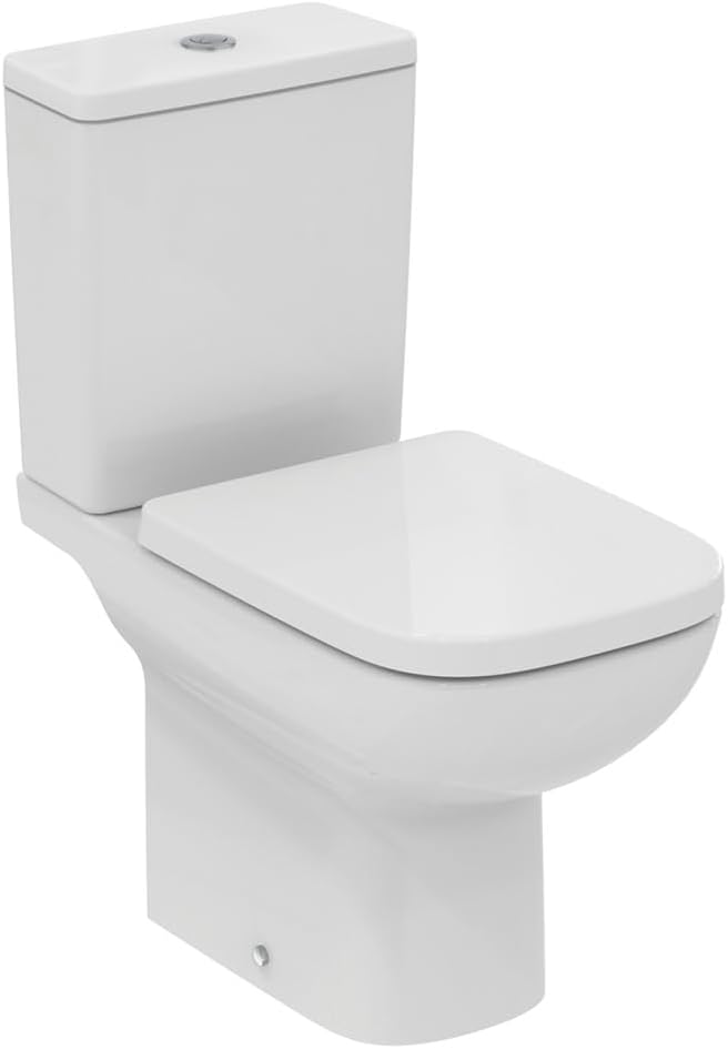 Ideal Standard i.Life A Back to Wall Close Coupled Toilet with 6/4 Litre Cistern and Soft Close Seat.