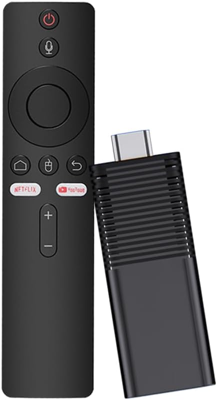 JUSTOP NANO Android TV Dongle Android 10.0 OS Smart Media Player Ultra HD 4K, Built-in WIFI And Bluetooth, With Smart Bluetooth Remote.