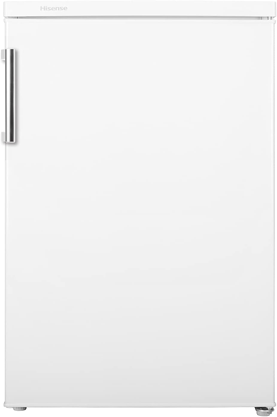 Hisense RL170D4BWE Freestanding 56cm Under Counter Fridge - 132 litre capacity - Auto Defrost - Reversible Door - White - E Rated.