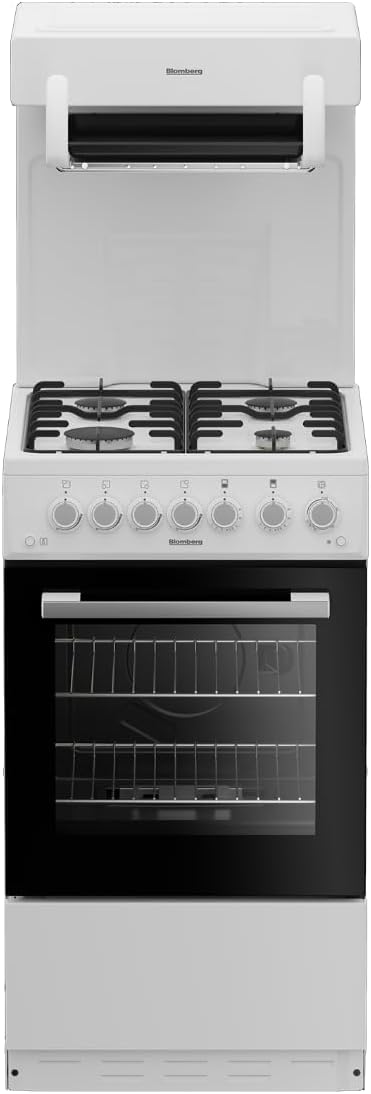 Blomberg GGS9151W 50cm Single oven Gas Cooker with Eye Level Grill (White).