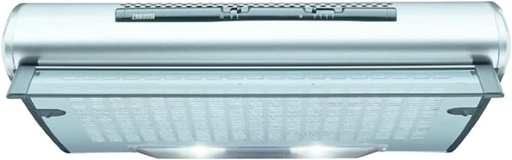 Zanussi ZHT611X 60 cm Visor Cooker Hood - Stainless Steel.