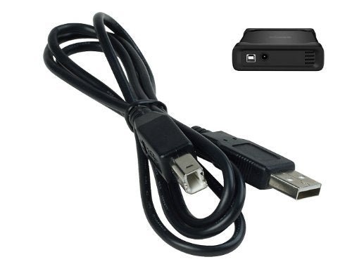 High Grade - USB 2.0 A to Type B Cable - Works with External Desktop Hard Drives - Works with Western Digital, Transcend, LaCie, Toshiba, Buffalo, Freecom, Iomega, WD Desktop USB Hard Drives.