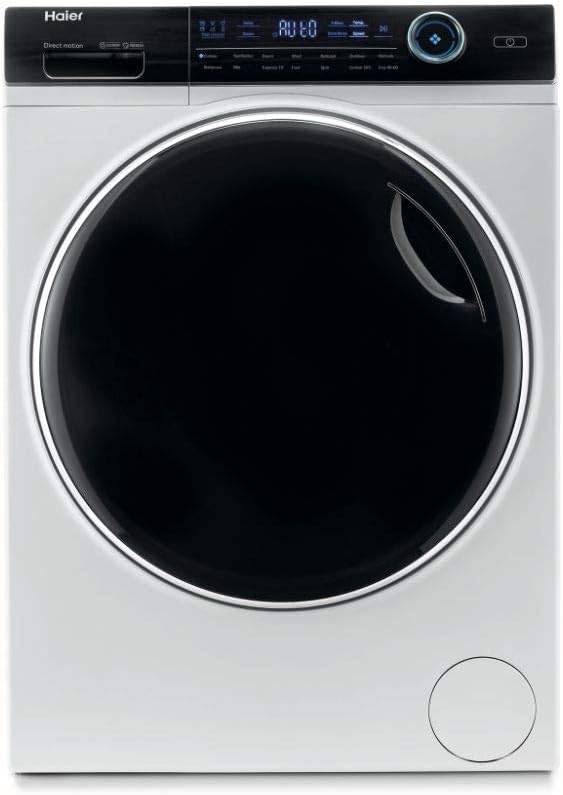 Haier HW80-B14979 Freestanding Washing Machine, 8kg Load, 1400RPM, White.