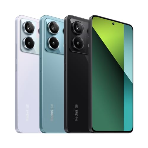 Xiaomi Redmi Note 13 Pro 5G Ocean Teal - Smartphone 8+256GB, Snapdragon 4nm processor, 200MP camera, 120Hz AMOLED display, 67W, 5100mAh, 3D curved display, (UK Version + 2-year Warranty).