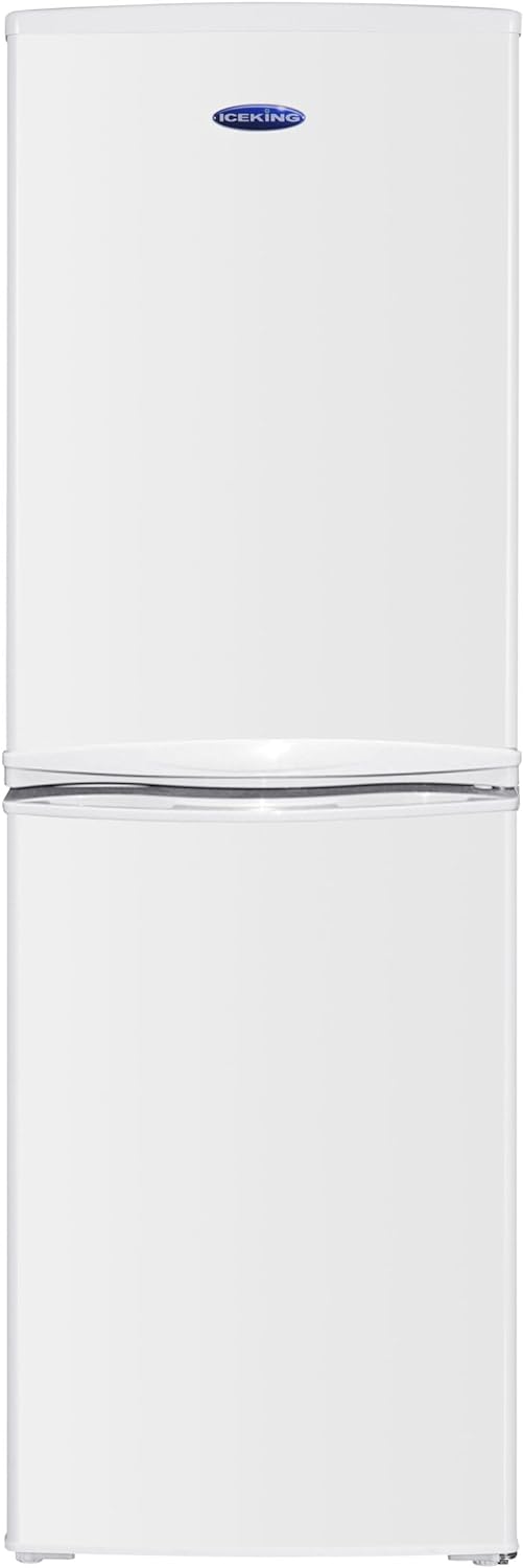 IceKing IK8951EW 48cm Freestanding 50/50 Split Fridge Freezer - White.