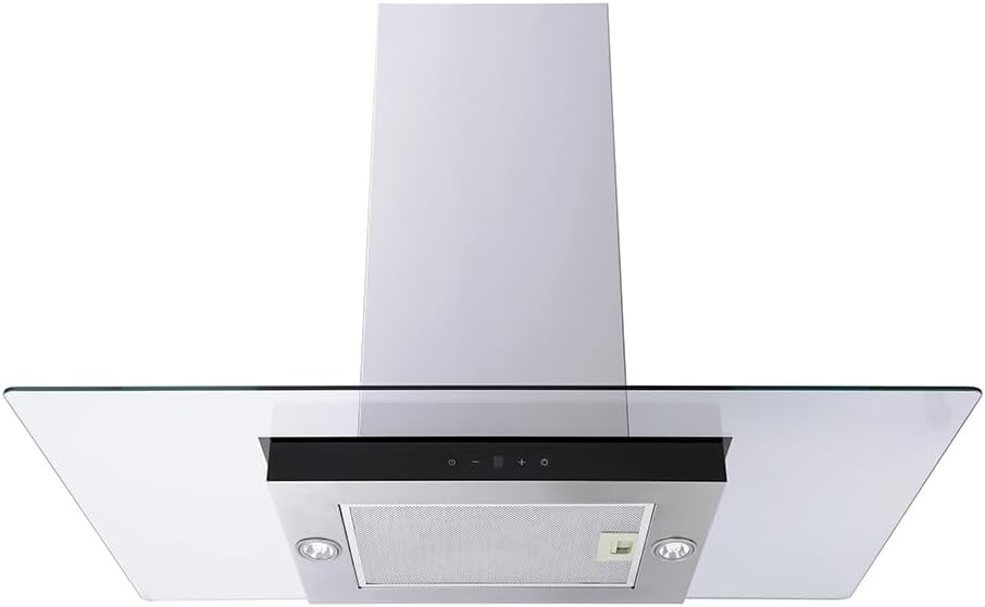 CDA ECNK91SS Island Cooker Hood - Stainless Steel.