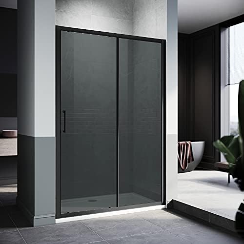 ELEGANT 1200mm Sliding Shower Door Modern Bathroom 8mm Easy Clean Glass Shower Enclosure Cubicle Door.