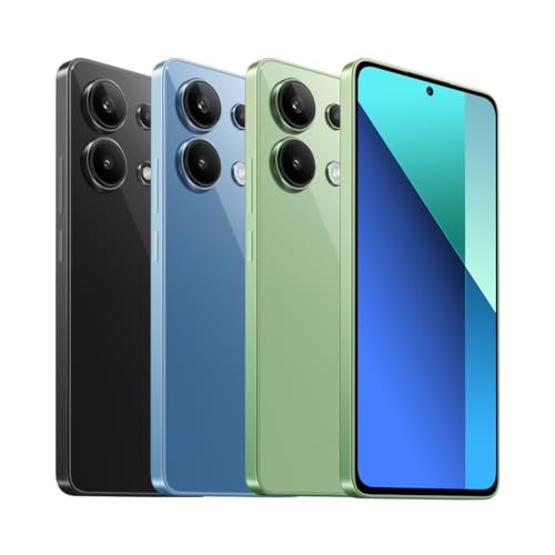 Xiaomi Redmi Note 13 Black - Smartphone 8+256GB, Snapdragon 685, 6nm process, 108MP triple camera, 120Hz FHD+ AMOLED, 33W fast charging, dust and water protection (UK Version + 2 Years Warranty).