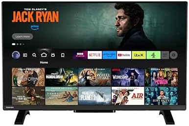 Toshiba 43LF2F53DB 43 Inch Full HD Fire TV, TRU Resolution, HDR10, Dolby Audio Processing