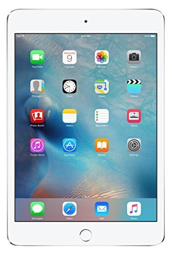 Apple iPad Mini 4 32GB Wi-Fi - Silver (Renewed).