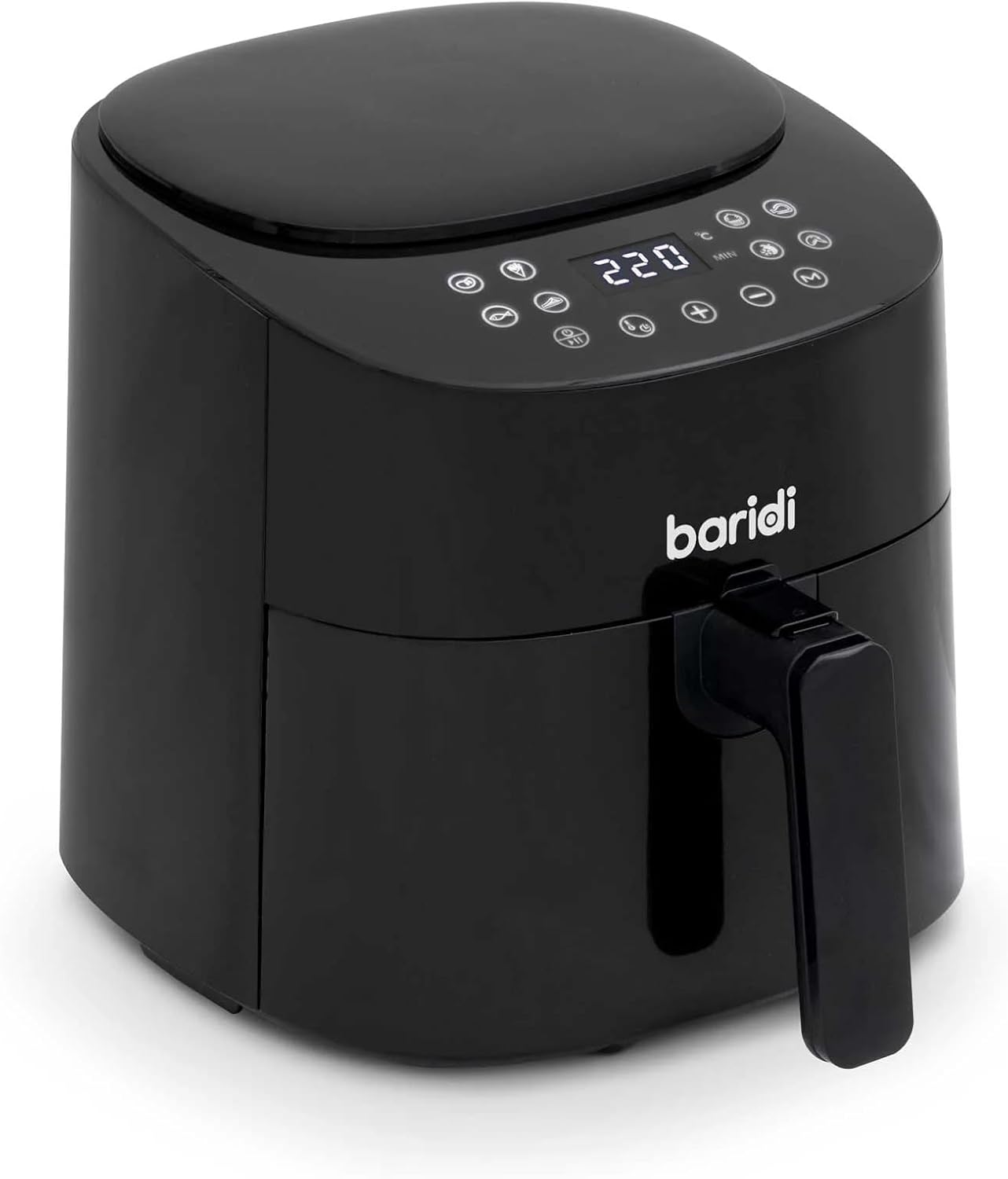 Baridi 12-IN-1 Air Fryer Steam Oven - Large 15L Capacity, 8 Presets, 3 Cooking Modes for Delicious, Nutritious Family Meals, Self-Cleaning, 1635W - DH171.