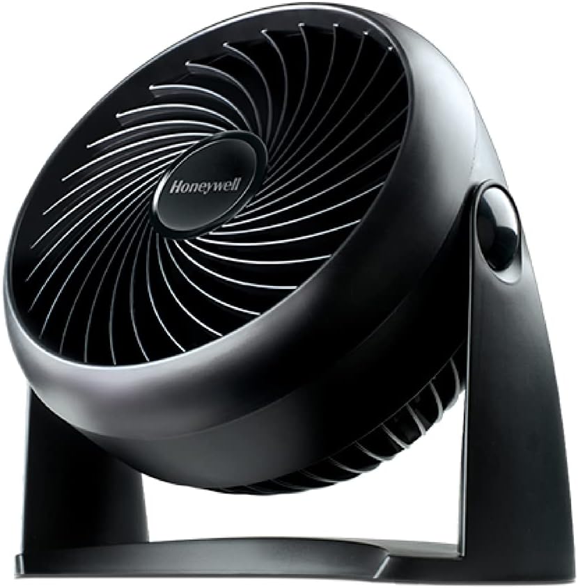 Honeywell TurboForce Power Fan (Quiet Operation Cooling, 90° Variable Tilt, 3 Speed Settings, Wall Mount Feature, Table Fan) HT900E.