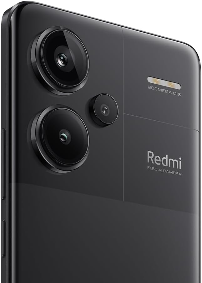 Xiaomi Redmi Note 13 Pro+ 5G 12GB+512GB Unlocked for All Carriers - Black (UK Version + 2 Year Warranty).