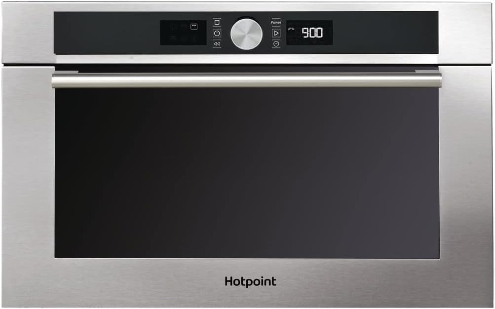 Hotpoint 31L 1000W Built In Microwave and Grill - Stainless Steel.