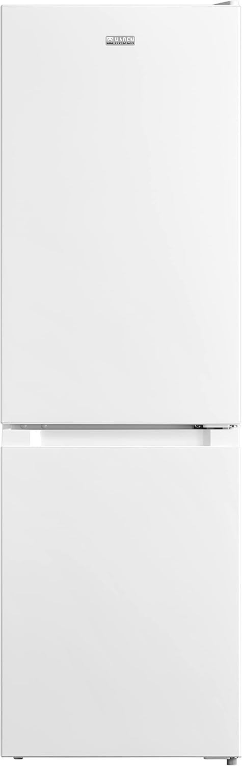 Haden HFF150W Fridge Freezer - 173L capacity - 70/30 Split - Super Freeze Mode - Frost Free Fridge Freezer - Beer Zone - 47cm Wide - Reversible Doors - Crisper Draw.