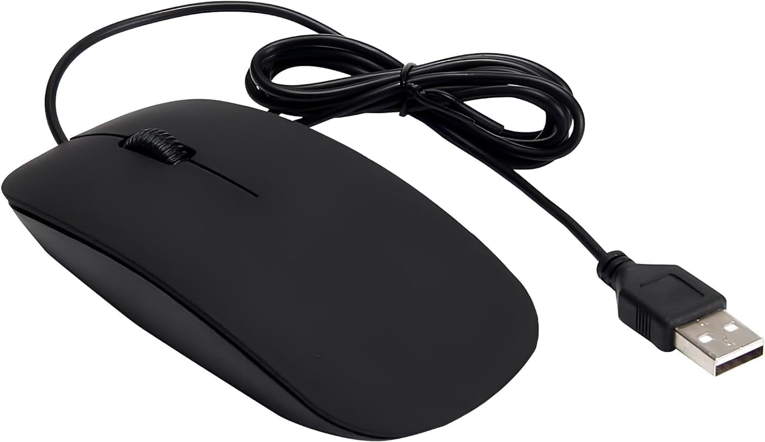 4T4+ USB 3.0 Wired Slim Mouse, Optical 2.4GHZ USB Desktop Mouse, 3 button mouse 1600 DPI, Ultra Slim USB Wired Mouse For Laptop, Computer, Windows PC, Desktop, Laptop Gaming Accessories.